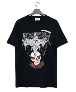 Yeezus Tour Merch Reaper Skull T Shirt KM