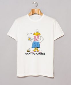 1988 Grumpy Duck I don't do mornings T Shirt KM