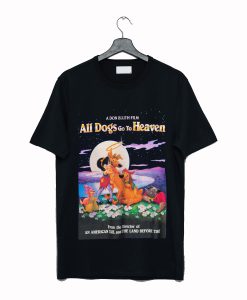 All Dogs Go To Heaven 1989 T-Shirt KM