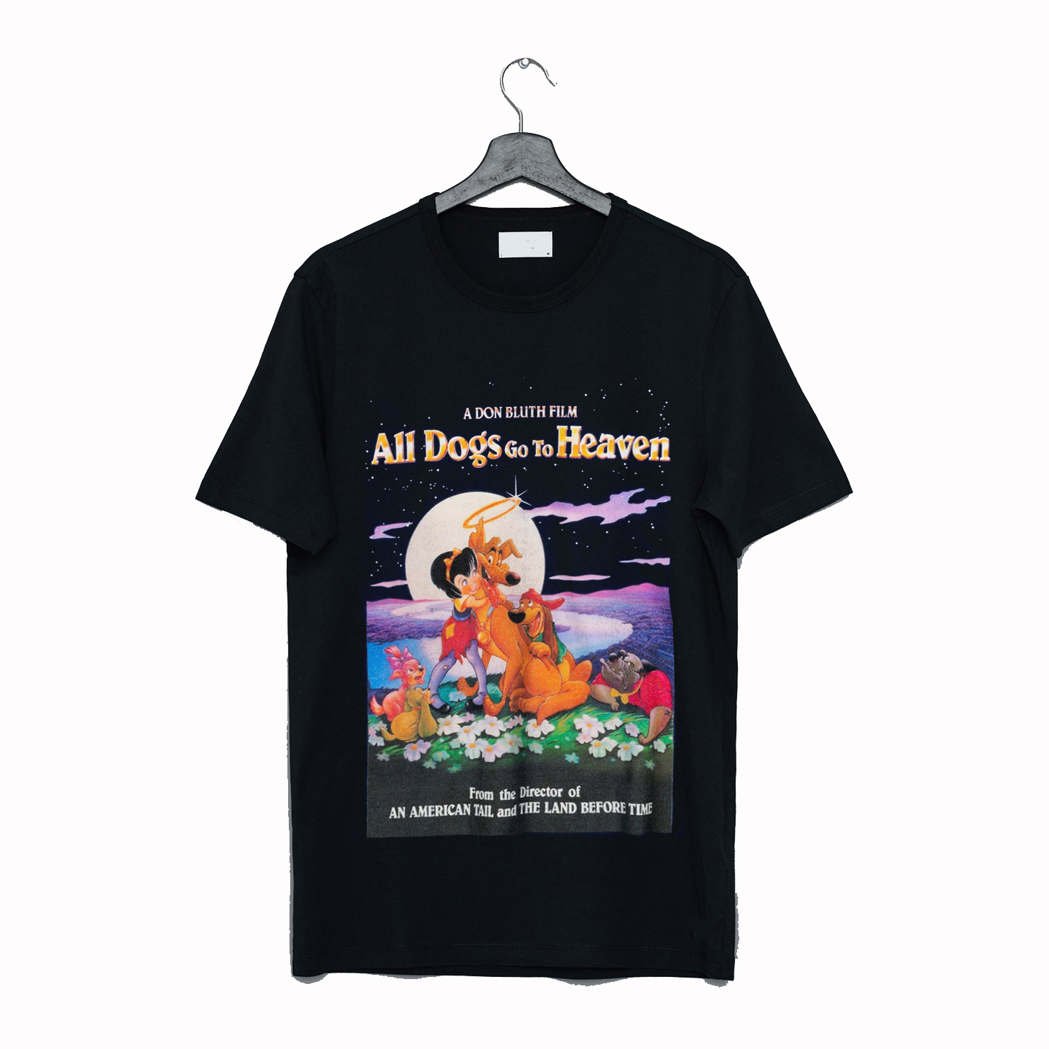 All Dogs Go To Heaven 1989 TShirt KM