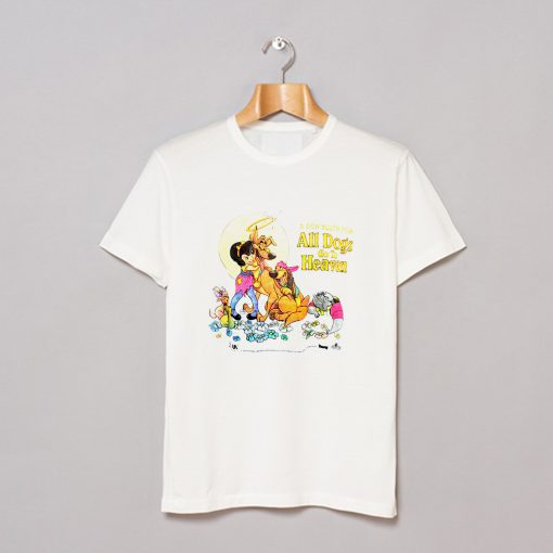 All Dogs Go To Heaven 1989 T-Shirt KM