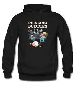 Archer Rick Bender Roger Homer BoJack Peter Drinking buddies Hoodie KM