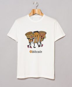 Bitcoin Pizza Hodl T Shirt KM