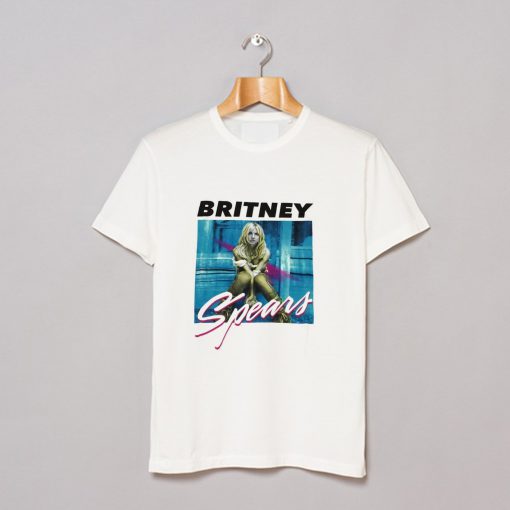 Britney Spears White T-Shirt KM