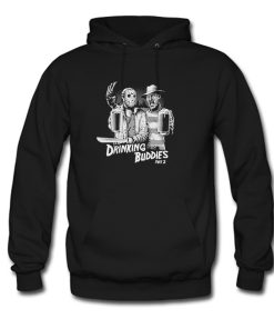 Freddy Krueger And Jason Drinking Buddies Hoodie KM