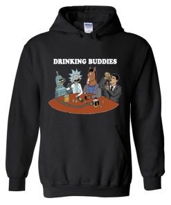 Friends Rick Sanchez Drinking Buddies Hoodie KM