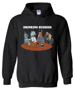 Friends Rick Sanchez Drinking Buddies Hoodie KM