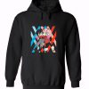 Hiro And Zero Two Darling In the Franxx Hoodie KM