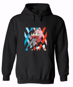 Hiro And Zero Two Darling In the Franxx Hoodie KM