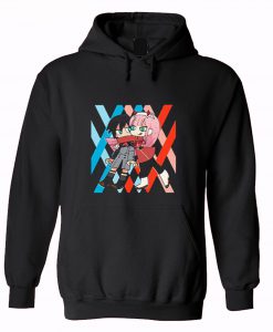 Hiro And Zero Two Darling In the Franxx Hoodie KM