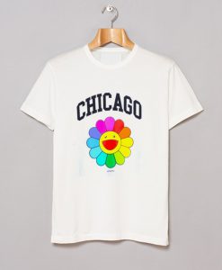 Takashi Murakami Flower Chicago T Shirt KM