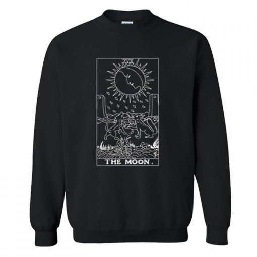 The Moon Tarot Sweatshirt KM