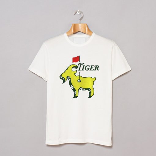 Tiger goat masters tiger woods good at golf Guys T-Shirt KM