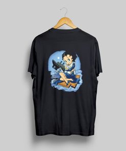 Vintage Betty Boop Titanic T-Shirt Back KM