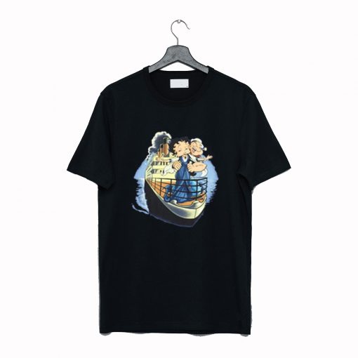 Vintage Betty Boop With Popeye Titanic T-Shirt KM