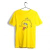 Big Bird Face with Hair Yellow T Shirt KM