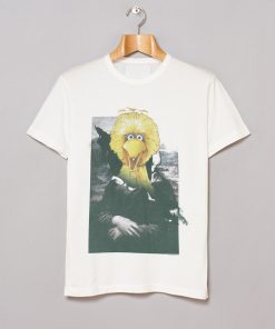 Big Bird Head Busting Sesame Street Mens T-Shirt KM