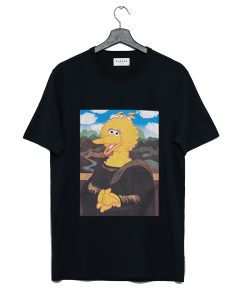 Big Bird Sesame Street Monalisa T-Shirt KM