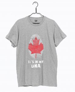 Canada it's in my DNA T-Shirt Grey KM