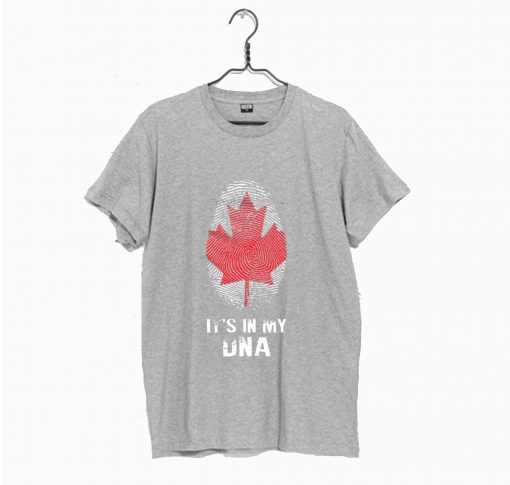 Canada it's in my DNA T-Shirt Grey KM