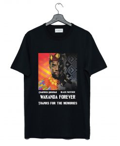 Chadwick Boseman Black Panther Wakanda Forever T Shirt KM