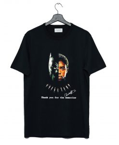 Chadwick Boseman black panther thank you for the memory T Shirt KM