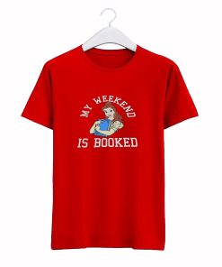 Disney Beauty And The Beast Belle Weekend Booked Juniors Boyfriend T-Shirt KM