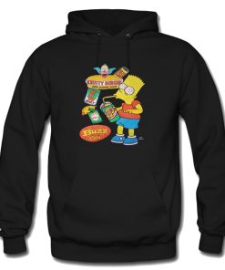 Krusty Burger Bart Simpson Hoodie KM