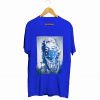 Marilyn Monroe Blue Bandana T Shirt KM