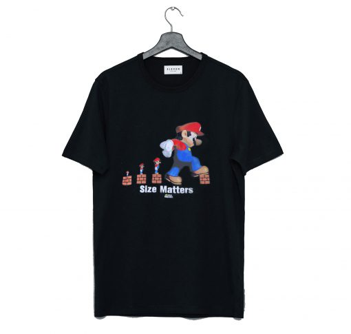 Mario Bros Size Matters T-Shirt KM