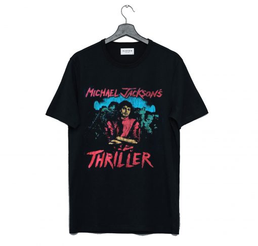 Michael Jackson Thriller T Shirt Black KM