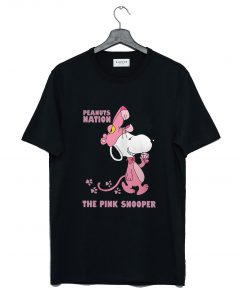 Peanuts Nation The Pink Snooper T Shirt KM