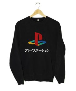 Playstation Japanese Katakana Sweatshirt KM