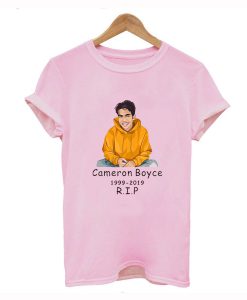 R I P movie star Cameron Boyce T Shirt KM