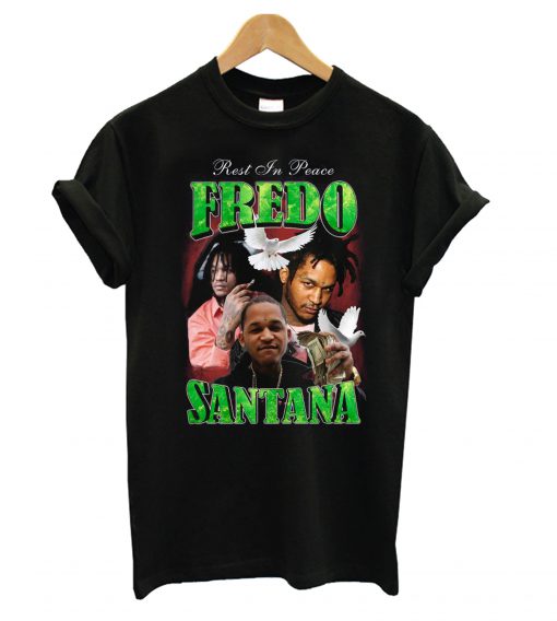 R.I.P Fredo Santana Black T Shirt KM