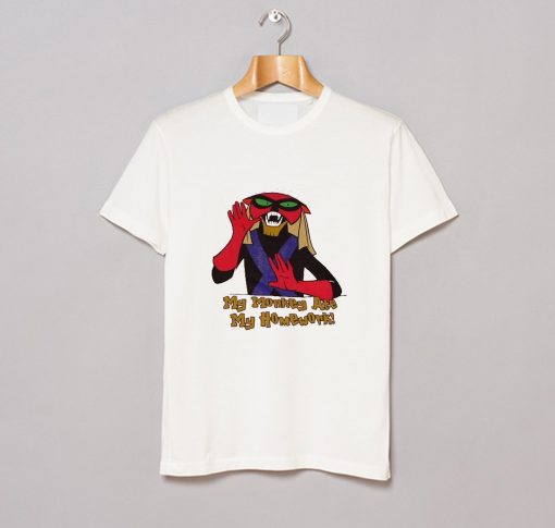 Space Ghost Brak Monkey At My Homework 1998 T Shirt KM