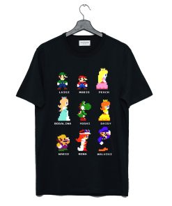 Super Mario Bros Gaming Characters T Shirt KM