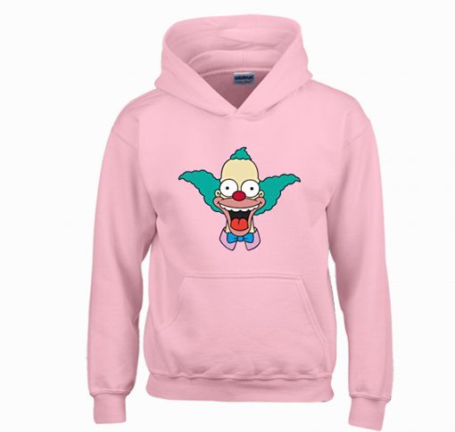 The Simpsons Mens Krusty The Clown Hoodie KM