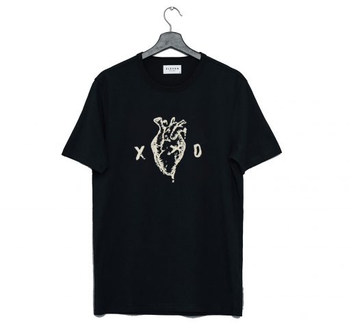 The Weeknd XO Heart Logo T Shirt KM