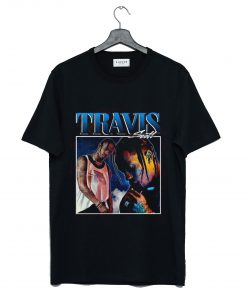 Travis Scott T Shirt Black KM