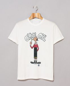 VINTAGE 90’S OLIVE OYL POPEYE TSHIRT KM