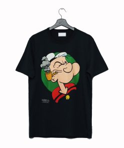 Vintage 90's POPEYE Big Logo T Shirt KM