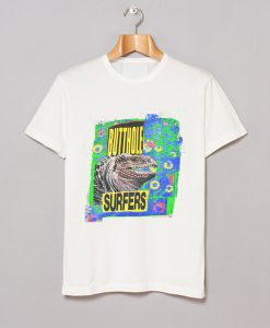 Vtg 1991 Rare Butthole Surfers Iguana T Shirt KM