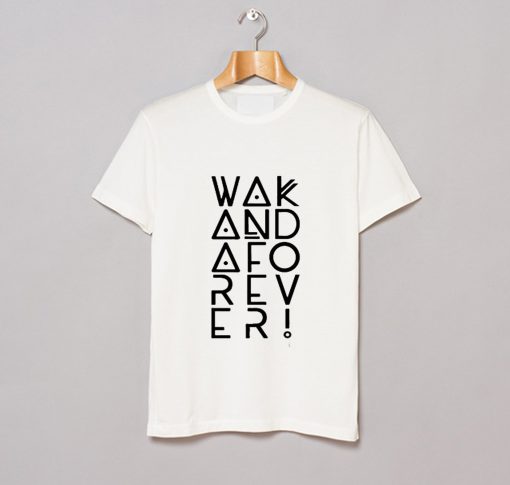 Wakanda Forever T Shirt KM