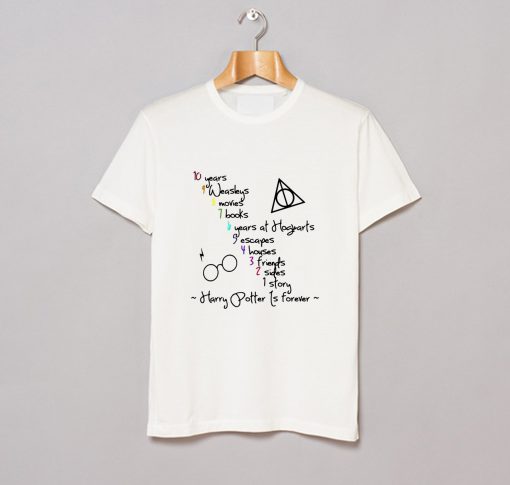 10 Years 1 Story Harry Potter Is Forever T Shirt KM