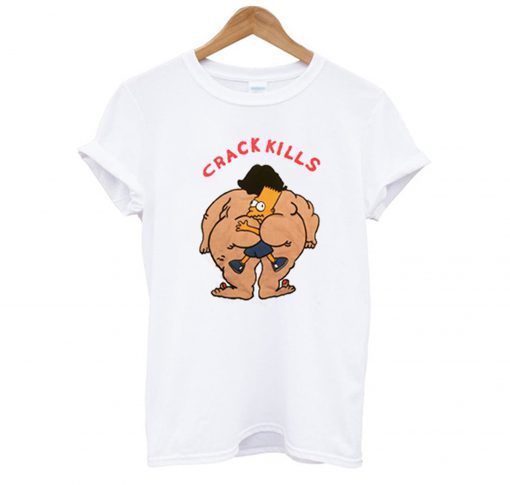 Bart Simpsons Crack Kills T-Shirt KM