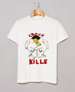 Crak Kills Simpsons T Shirt KM