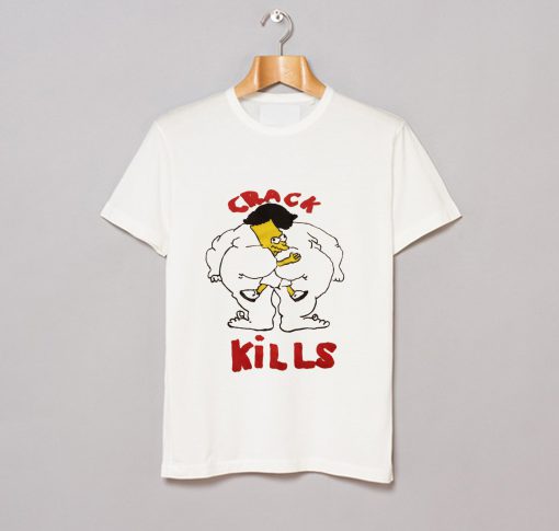 Crak Kills Simpsons T Shirt KM