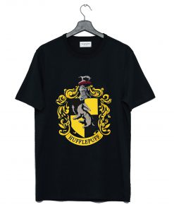 Hufflepuff Black T Shirt KM