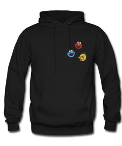KAWS x Uniqlo x Sesame Street Elmo Hoodie KM